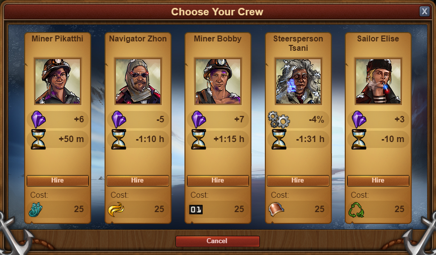 forge of empires ship crew strategy