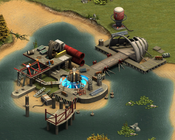 forge of empires arctic harbor strategy