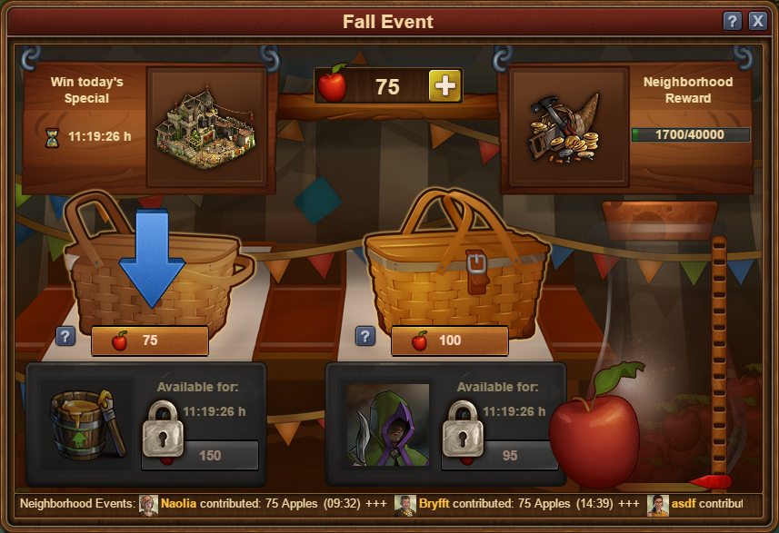 forge of empires fall event 2018