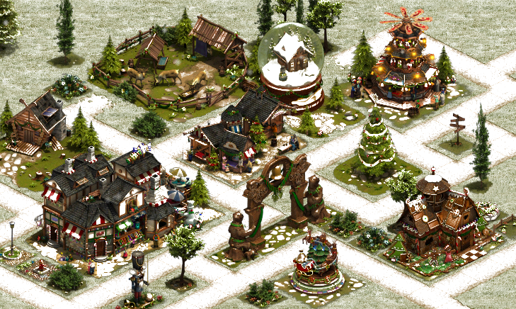 forge of empires winter event beat army