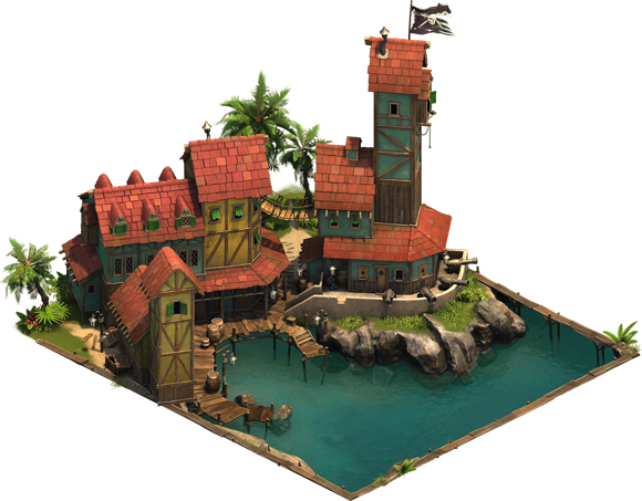 fishing hut forge of empires